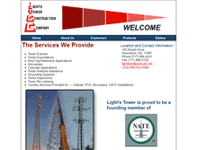 Tablet Screenshot of lightstower.com